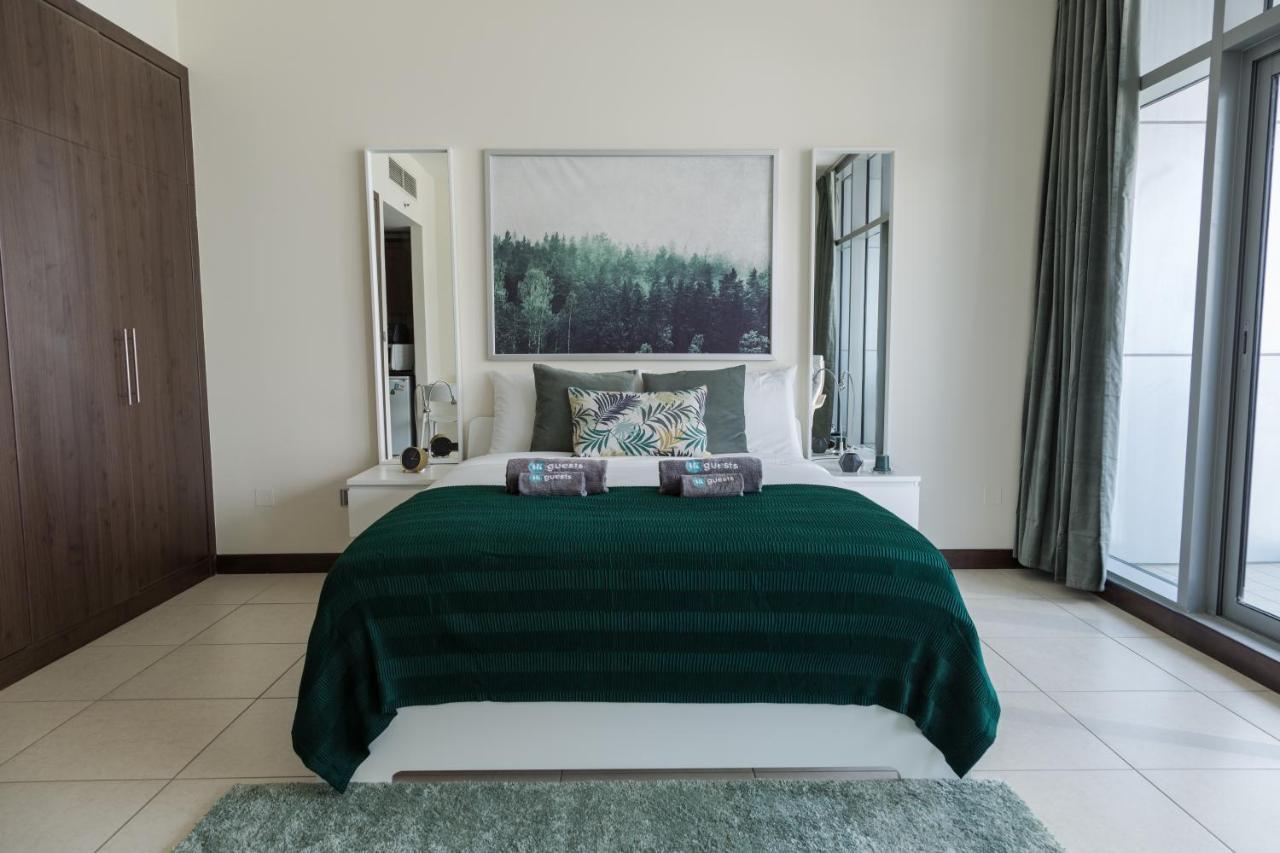 Higuests - Cozy Studio With Panoramic Views On The Lake Leilighet Dubai Eksteriør bilde